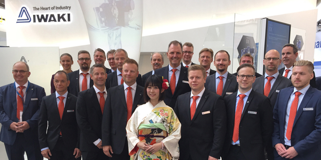 IWAKI Nordic på Achema Juni 2018